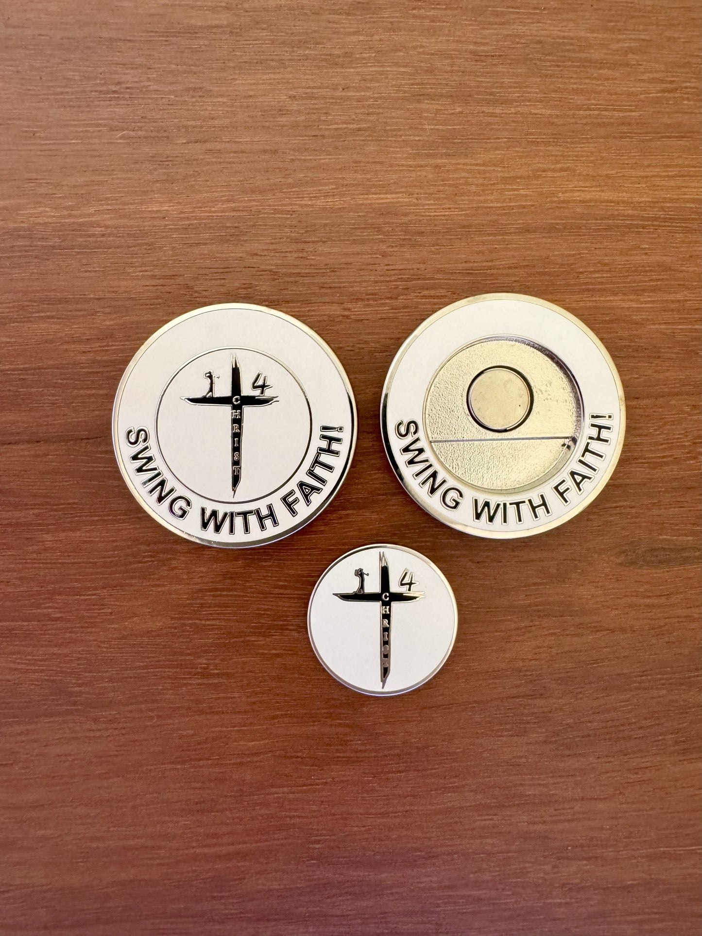 Golf4Christ 2-in-1 Ball Marker