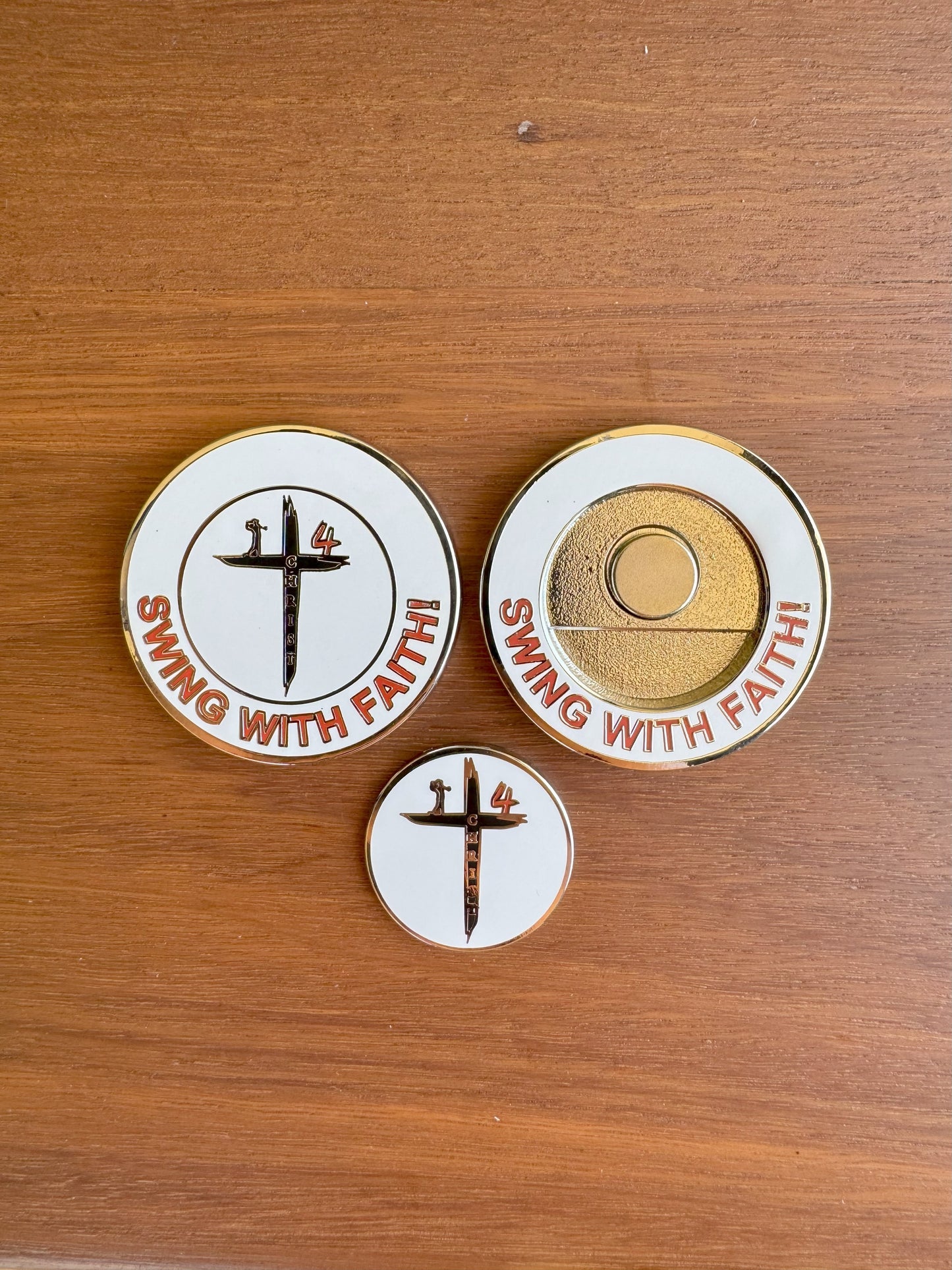 Golf4Christ 2-in-1 Ball Marker