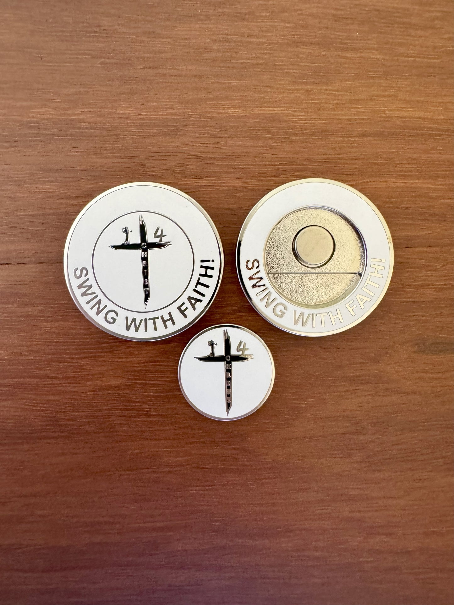 Golf4Christ 2-in-1 Ball Marker